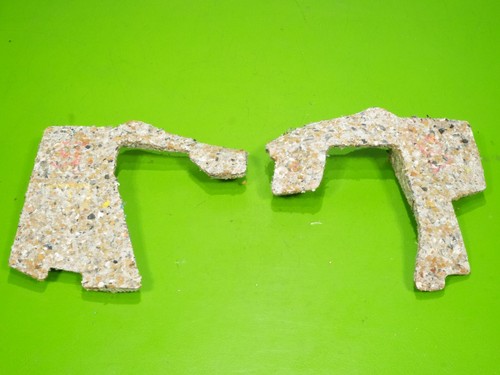 01-05 IS300 OEM driver left front cabin floor carpet padding jute