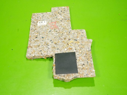 01-05 IS300 OEM driver left front cabin floor carpet padding jute 58572-53040