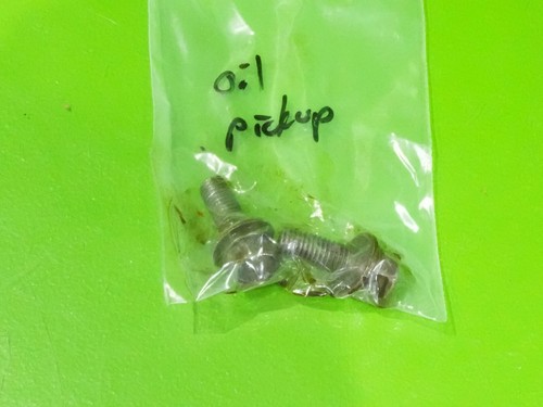 91-99 3000GT Stealth OEM engine motor oil pickup tube screener mount bolts SET