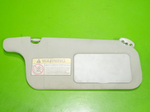 96-00 Civic EX Si OEM passenger right sun visor blocker guard light gray