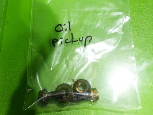 92-95 Civic OEM D15 D16 engine motor oil sump pickup screener mount bolts SET