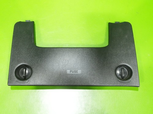 02-06 RSX OEM driver left dash trim steering column fuse cover knee panel black