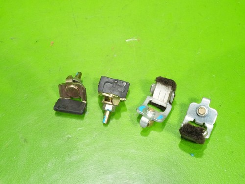 90-93 Integra OEM passenger right door glass window bumpers stops brackets