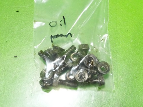 92-95 Civic del Sol OEM engine motor oil pan sump mount bolts SET