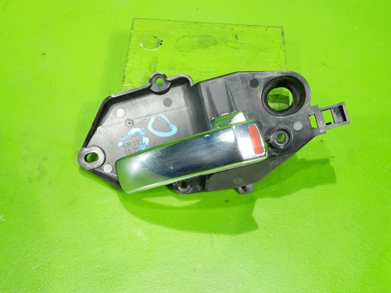 12-19 Fiat 500 OEM passenger right interior door handle lever chrome