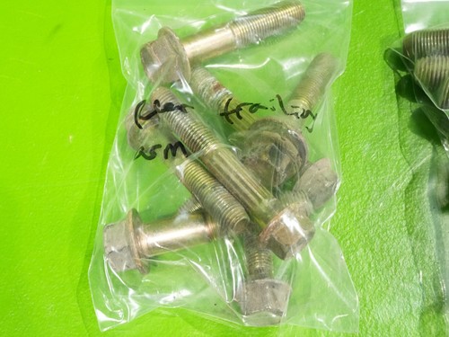 92-95 Civic OEM rear back trailing arm hub spindle knuckle mount bolts SET