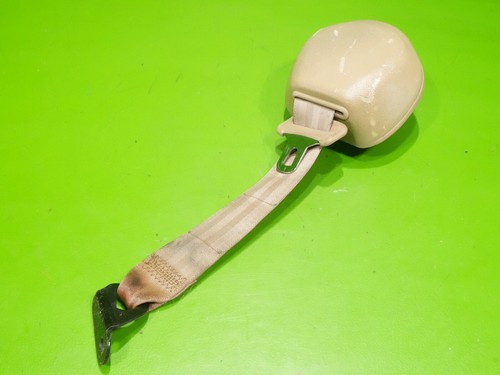 91-99 3000GT Stealth OEM passenger right rear back seat belt retractor tan