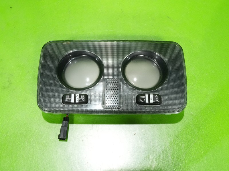 12-19 Fiat 500 OEM front roof dome reading maplight lamp panel