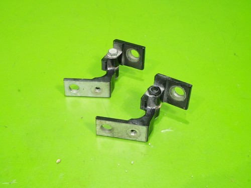 12-19 Fiat 500 OEM passenger right door hignes hangers mounts upper lower SET
