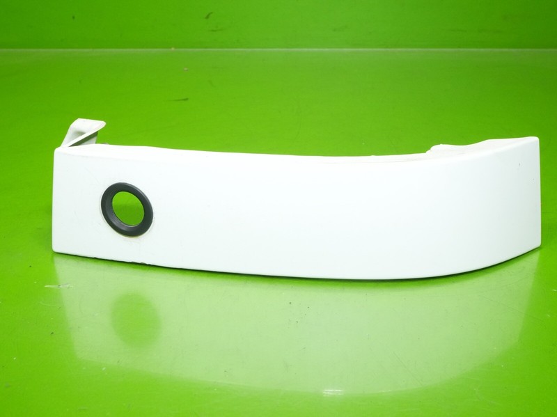92-95 Civic OEM passenger right under tail upper bumper filler panel cover white