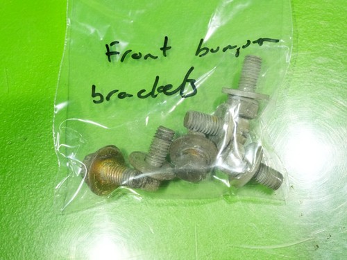 90-93 Integra OEM front bumper square bracket mount bolts SET