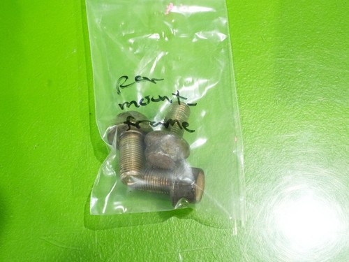 92-96 Prelude OEM rear back engine motor mount - frame bolts SET