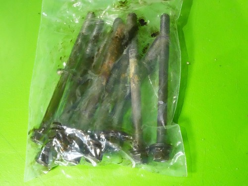 88-91 Civic CRX OEM engine motor cylinder head mount bolts SET