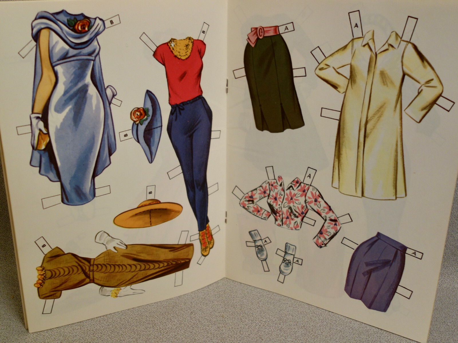 1964 SISTER Paper Doll Book - LOWE #1868 - RARE UNCUT ORIGINAL