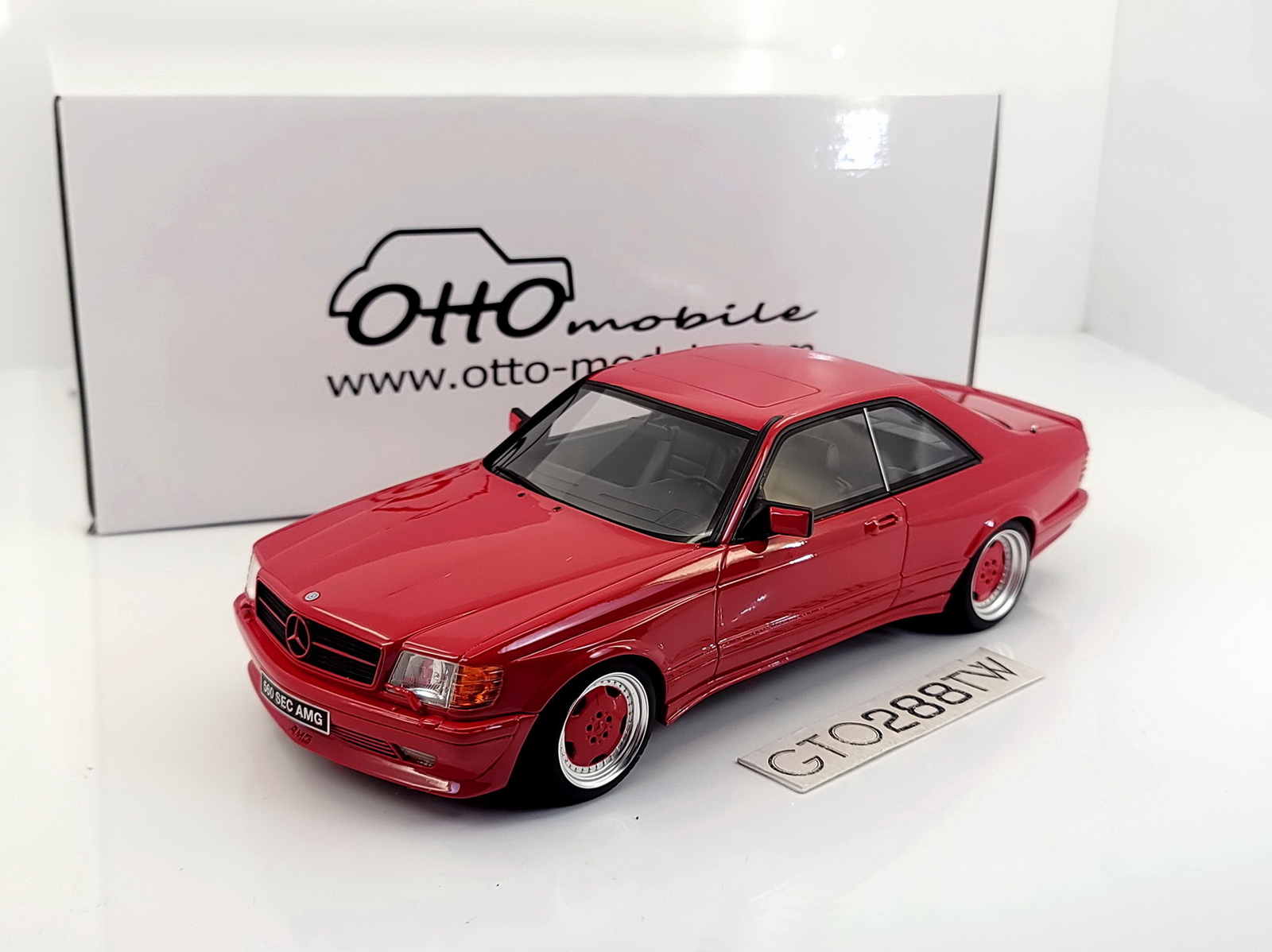 OTTO Benz 560 SEC AMG W126 RED ベンツ ① 【公式通販】