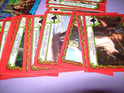 45 Robin Hood Prince of Thieves Trading Cards - 1991