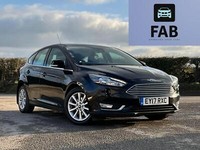 2017 Ford Focus 1.0T EcoBoost Titanium Euro 6 (s/s) 5dr HATCHBACK Petrol Manual