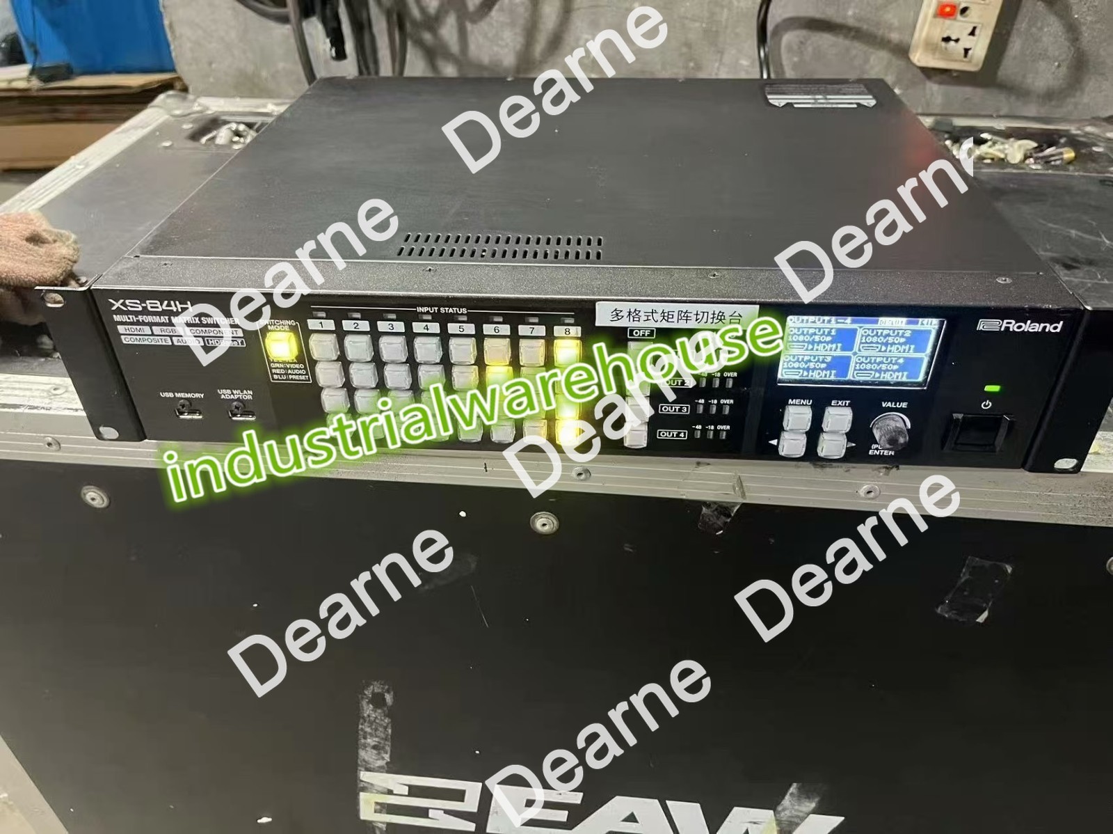 Roland - ローランド MULTI-FORMAT MATRIX SWITCHER Roland Pro A/V - XS-1HD | Multi-Format Matrix Switcher