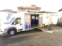 FIAT DUCATO 3.0 DIESEL 160 TAG AXLE MOBILE OFFICE NO VAT 2008 / 58 @ MCD CARS