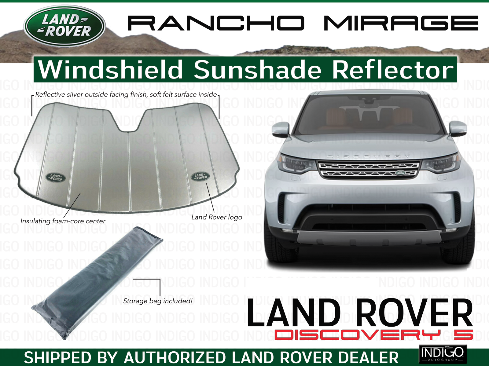 GW限定値下】LANDROVER DISCOVERY5 純正サンシェード