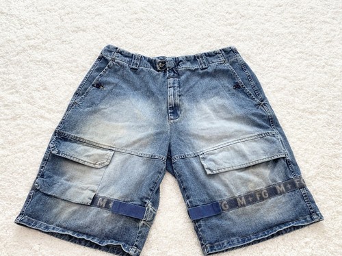 ★Marithe + Francois Girbaud★ VARSITY GRAPHIC TEENYLON SHOR Supreme Marithé + François Girbaud X-Seam Baggy Denim Short