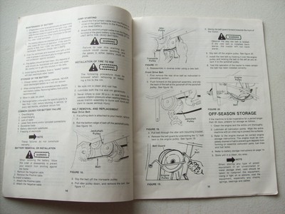 Original White Yard Boss GT-1845 146-842-190 ~ Operators Manual Parts List