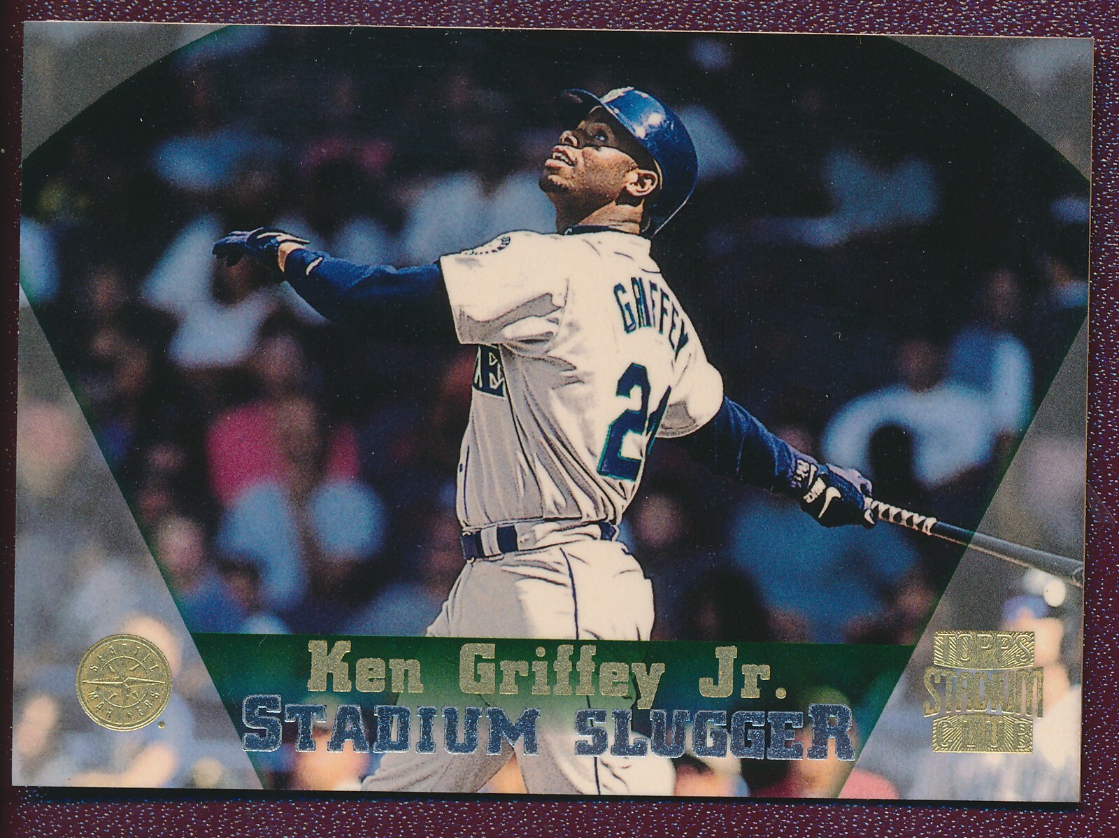 ケン グリフィー Jr Topps Stadium Club Gold Ken Griffey Jr. 1994 Topps Stadium Club #262 PSA 9 Golden