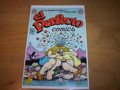 Robert Crumb El Perfecto Comics 1975 Print Mint 2nd Printing '75c' cover VF 8.0
