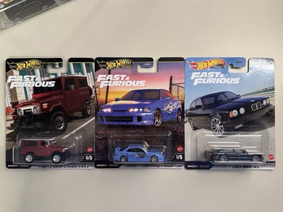 Hot Wheels Fast & Furious Premium Lot BMW M5 ACURA INTEGRA TOYOTA FJ CRUISER