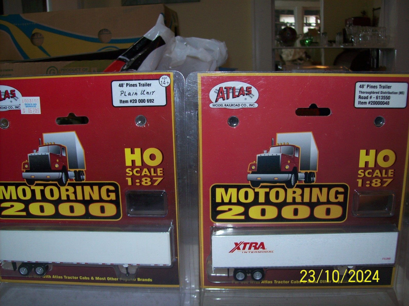6 ATLAS PINES TRAILERS 45' & 48' LONG NIB HO