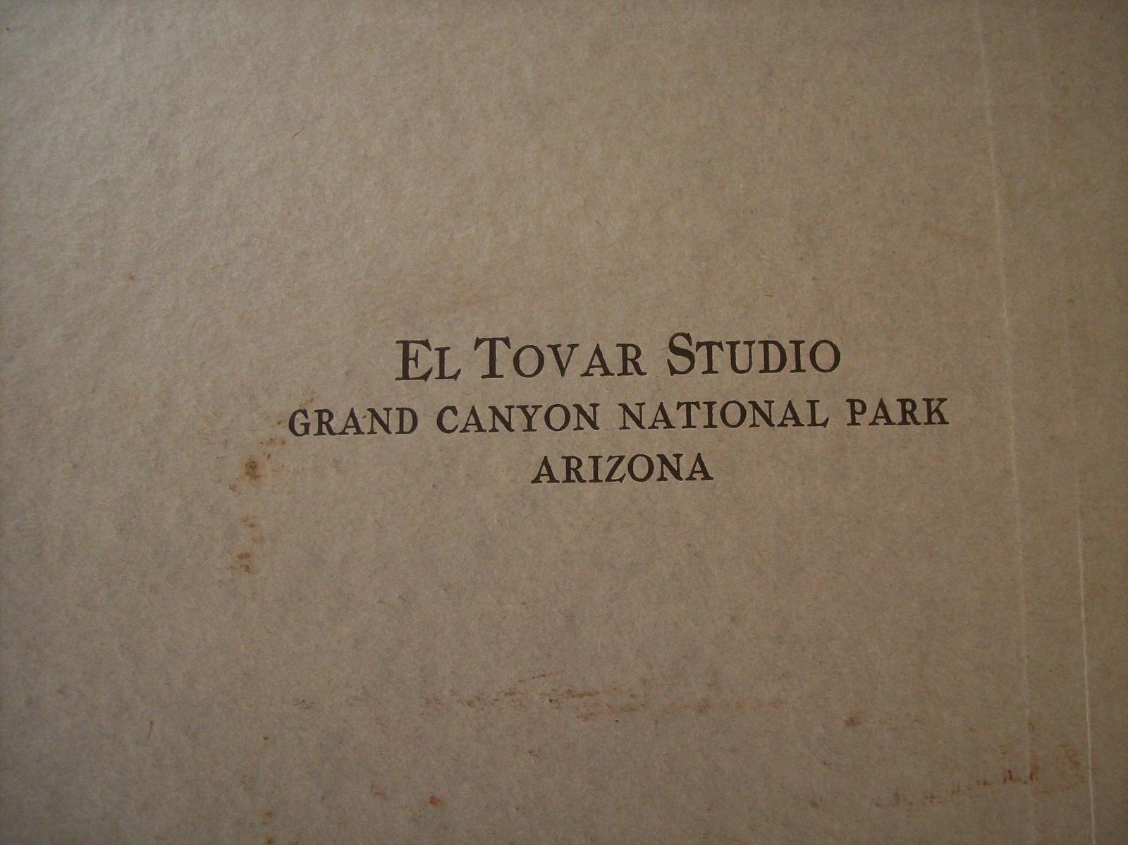 1920's GRAND CANYON NATIONAL PARK IN PHOTOGRAVURE Photos Book  El Tovar Hotel AZ