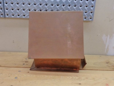 Solid Copper  Bird House Never Used