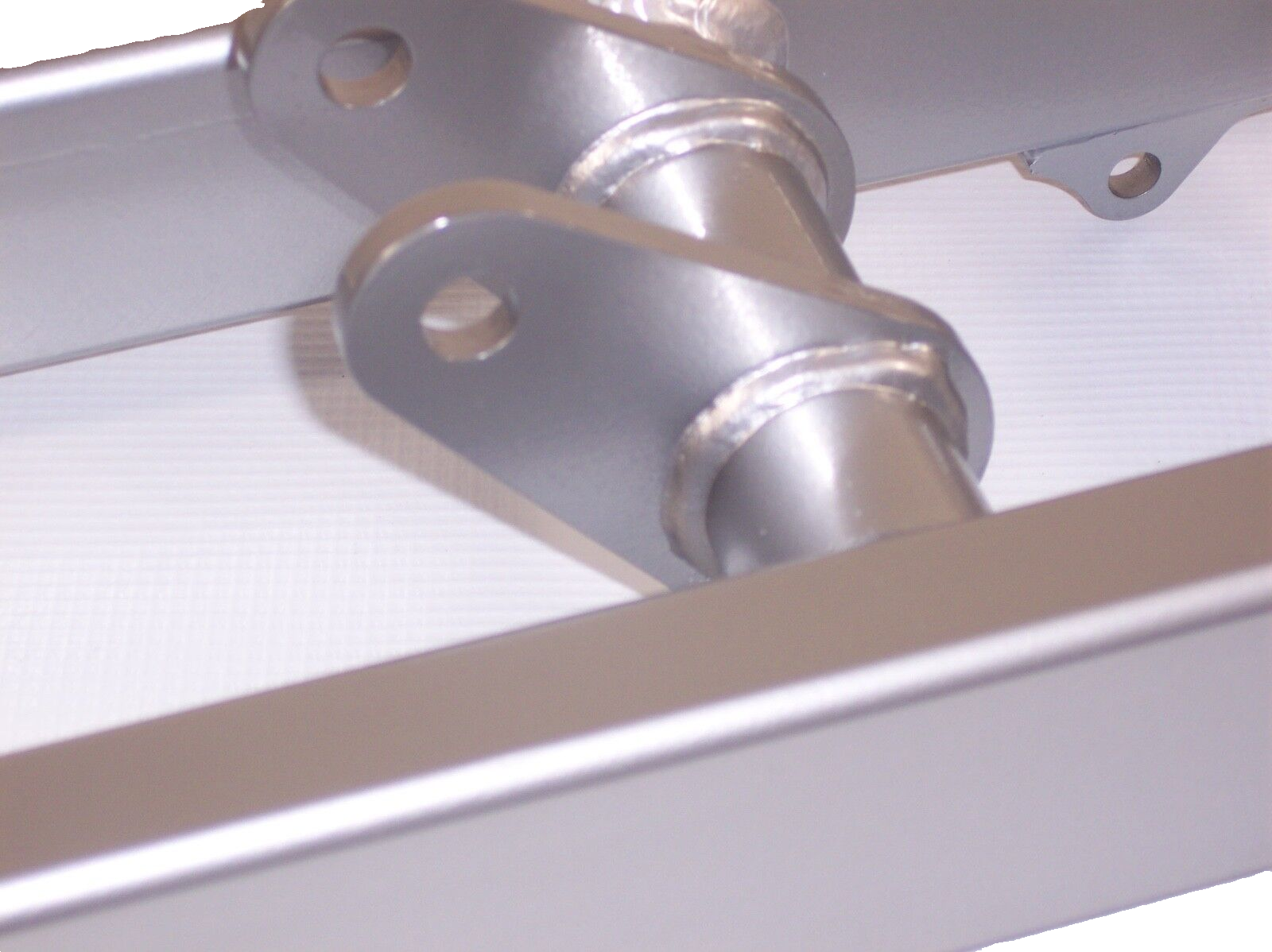 2 3 4 6 8 10 12 Extended Yamaha BLASTER Swingarm Extension Plus Brake Line Clamp