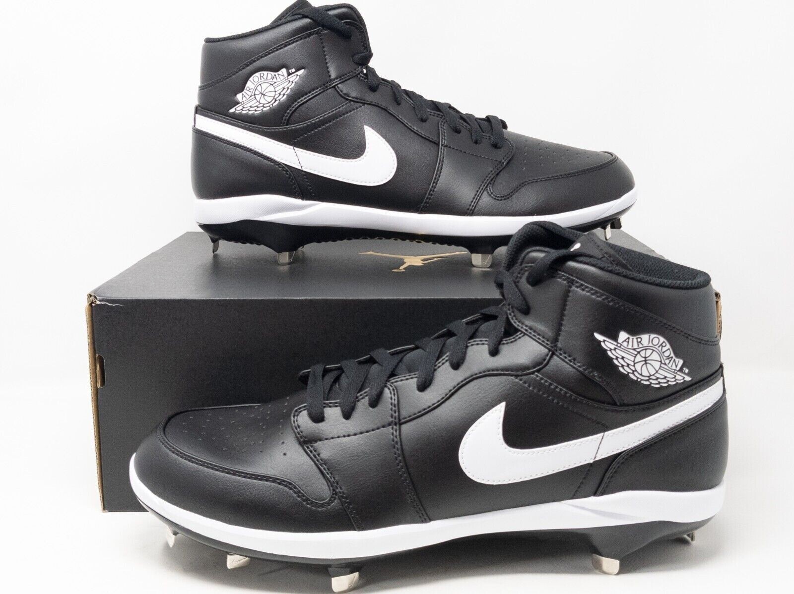 jordan 1 cleats metal