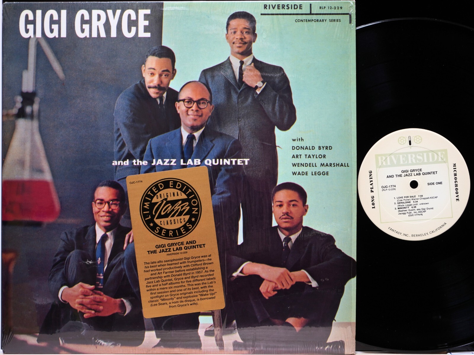 その他 LP Gigi Gryce, Jazz Lab Quintet Gigi Gryce And The Jazz Lab Quintet VIJJ30039 RIVERSIDE /00260 Gigi Gryce and the Jazz Lab Quintet - Gigi Gry | AllMusic