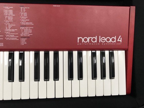 Nord Lead 4 Synthesizer with Gator GTSA-KEY61 TSA Series Keyboard Case MINT