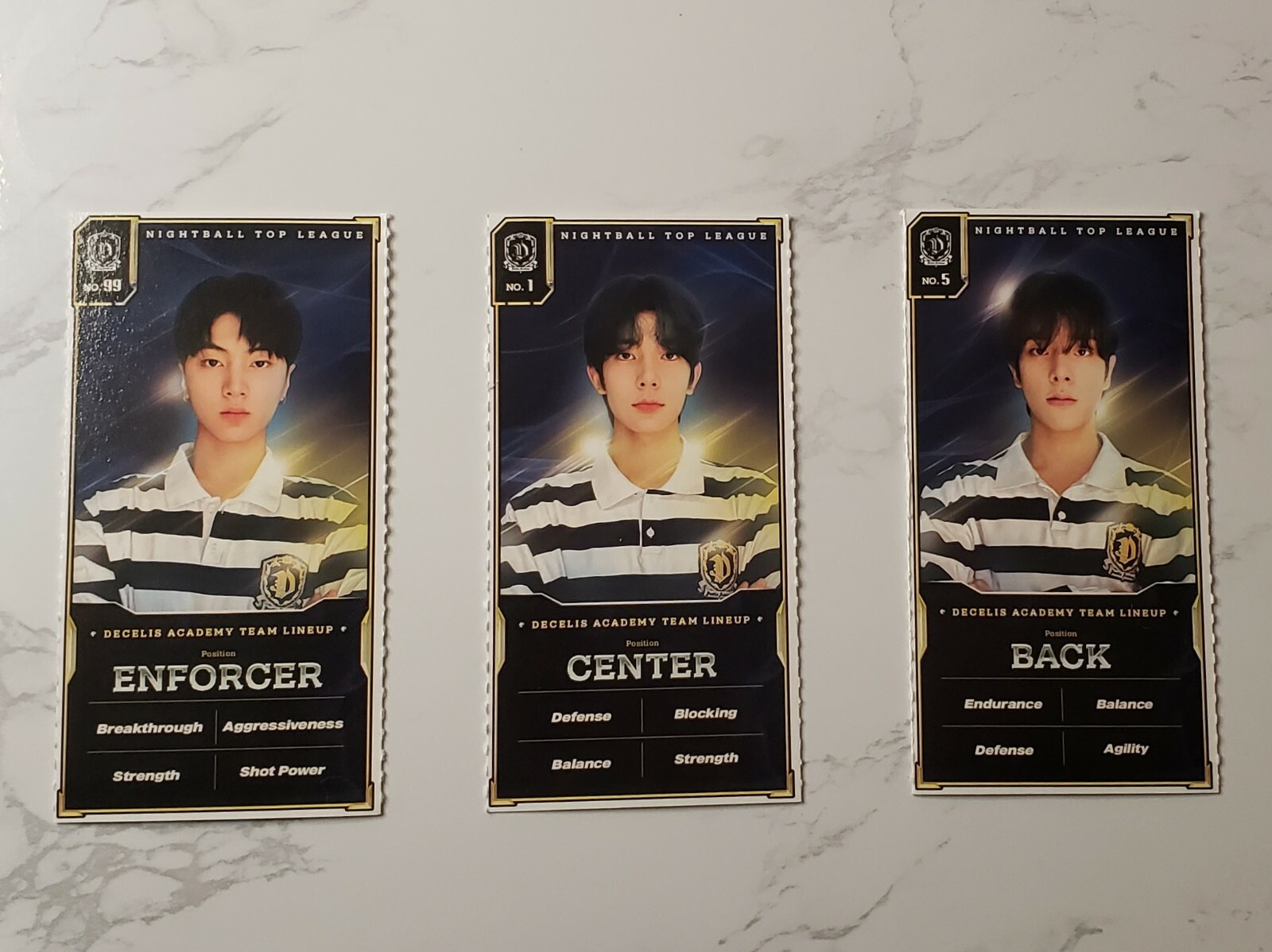 ENHYPEN Dark Moon Decelis Academy Student ID Card Heli