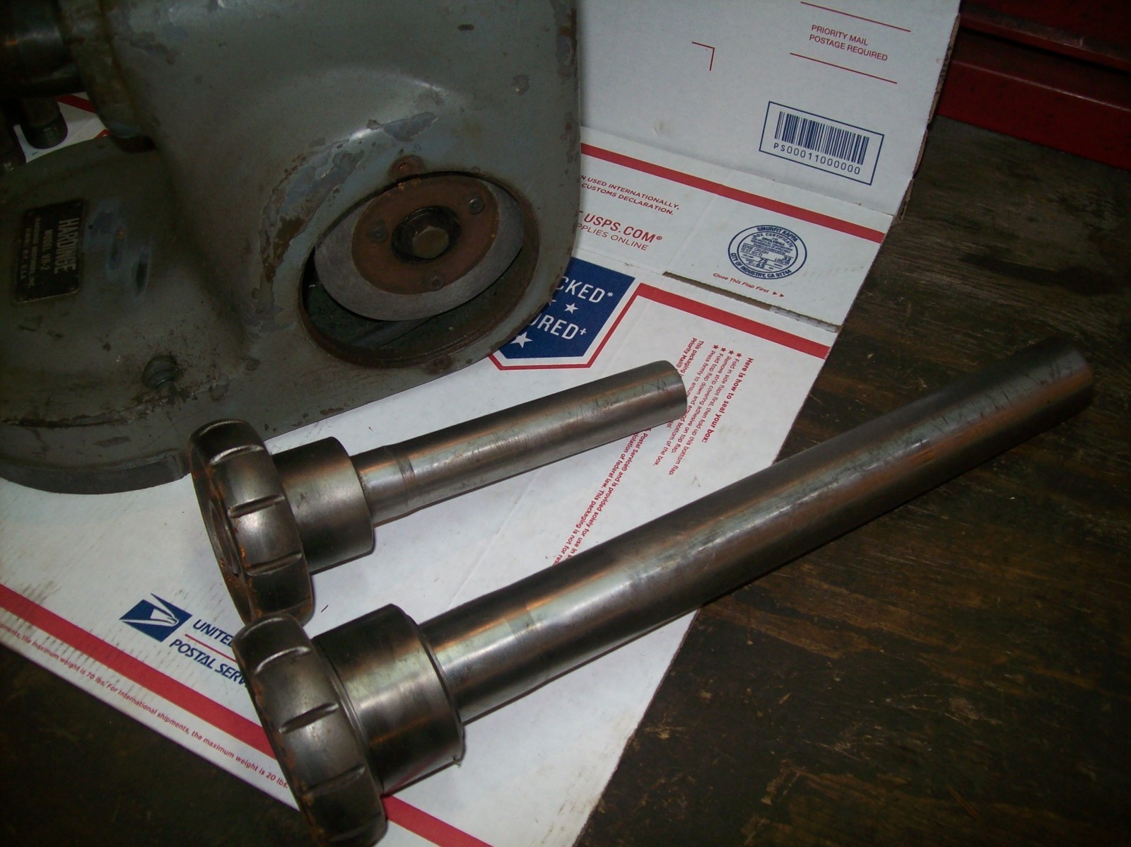 Hardinge TM UM Milling Machine Vertical Head VH-2 Assembly