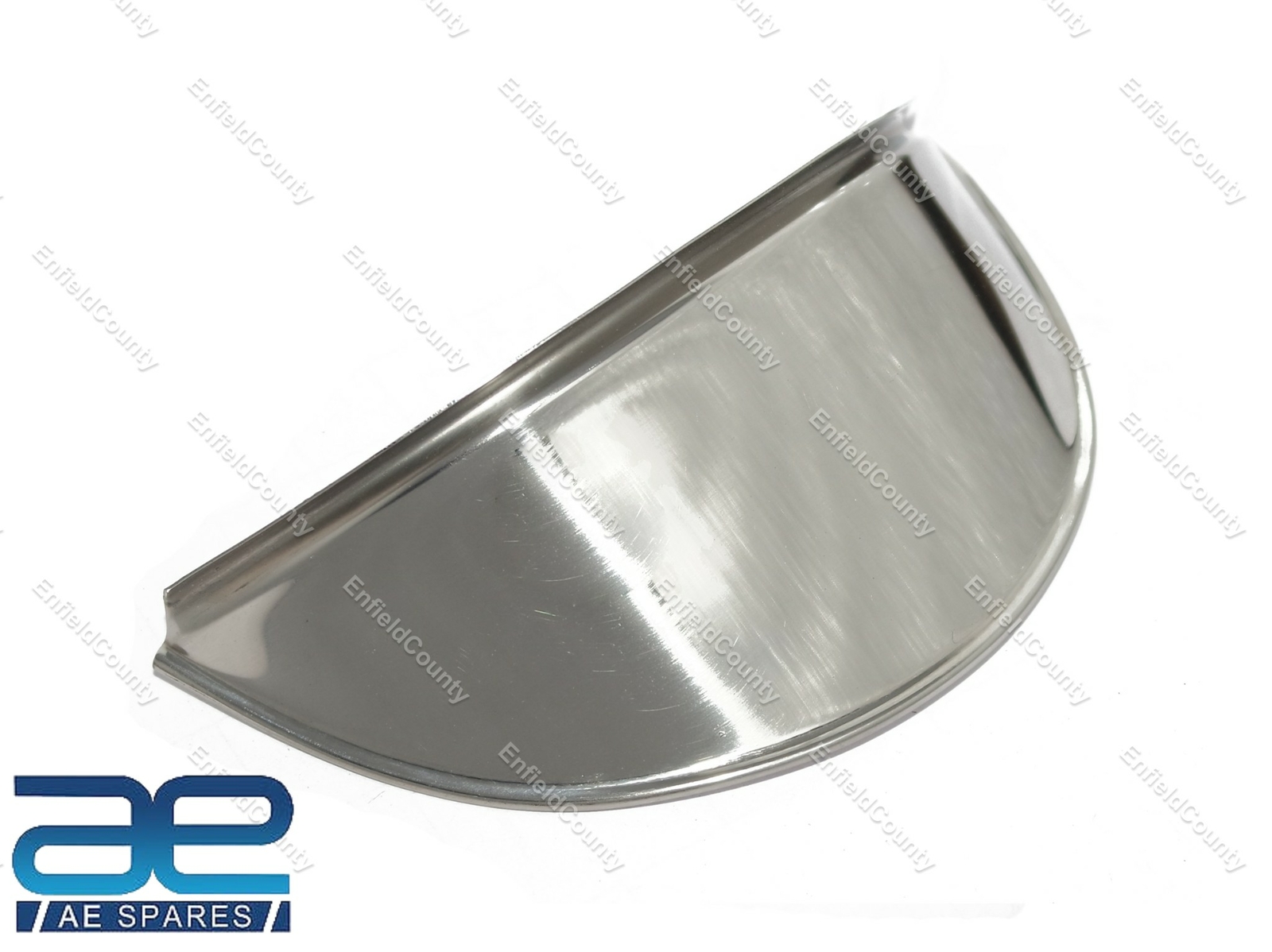 Vespa Headlight Headlamp Shade Chrome Plated 6" Inch Diameter Lights  
