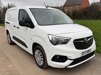 2021 Vauxhall Combo Sportive 1.5 Turbo D 100PS L2 LWB White Van *32,500 Miles*