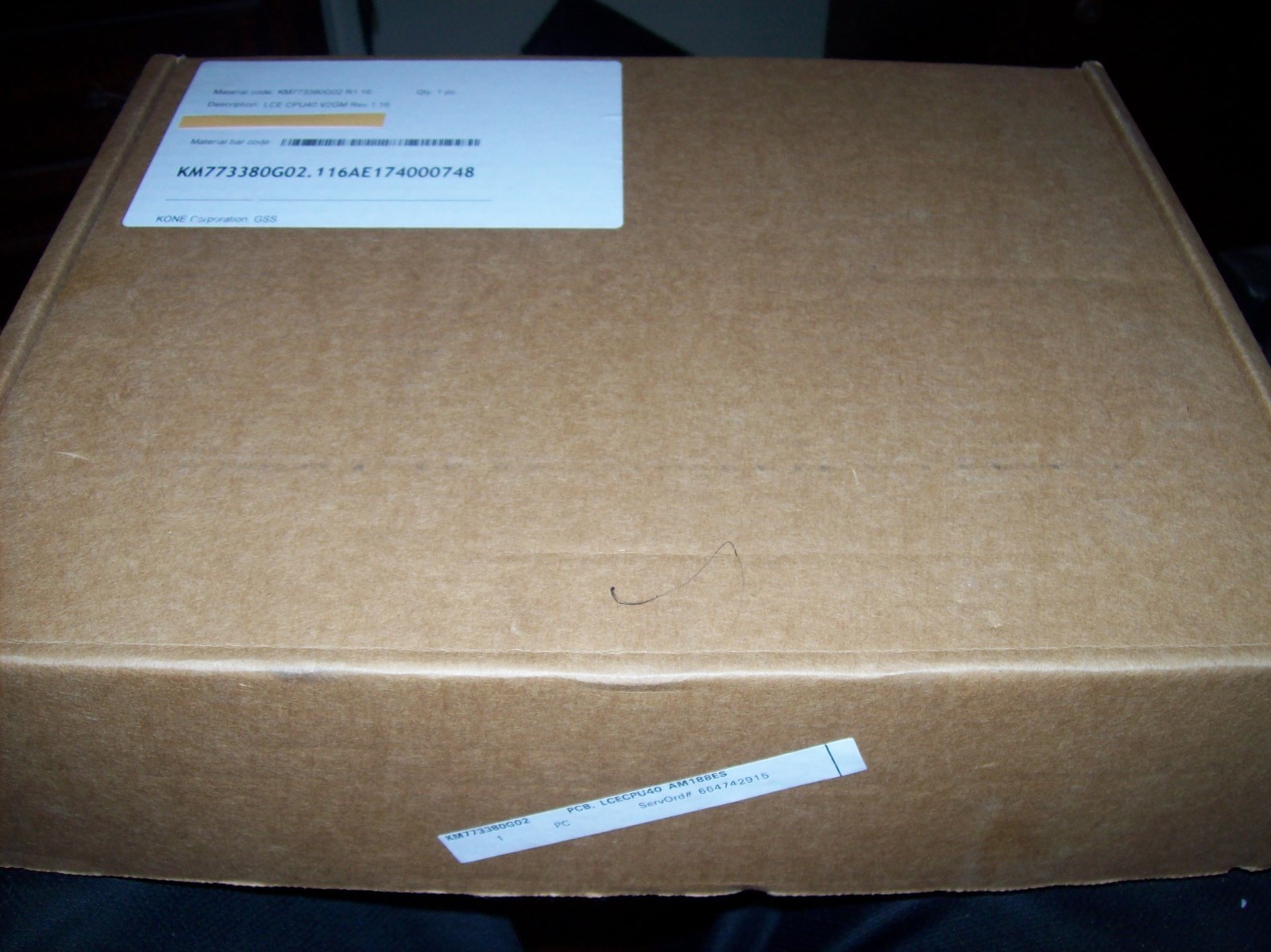 KONE Elevator LCECPU40 PCB  KM773380G02