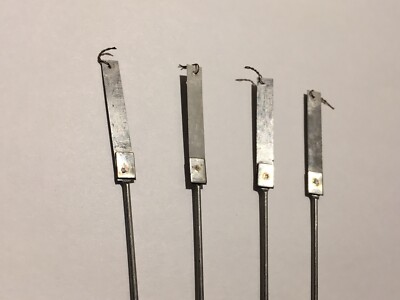 Antique American Clock Pendulum Suspension Spring- Set Of 4- 10  (N.H)
