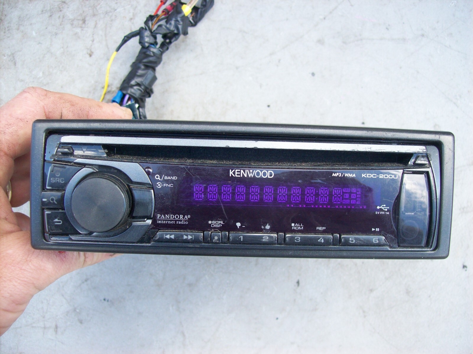 KENWOOD KDC-200U CD PLAYER RECEIVER CAR RADIO | eBay