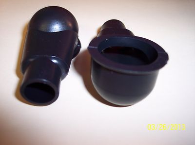 405NBB PAIR OF CABLE BOOTS / 2- BLACK   STARTER CABLE BOOT,BATT. TERMINAL BOOT