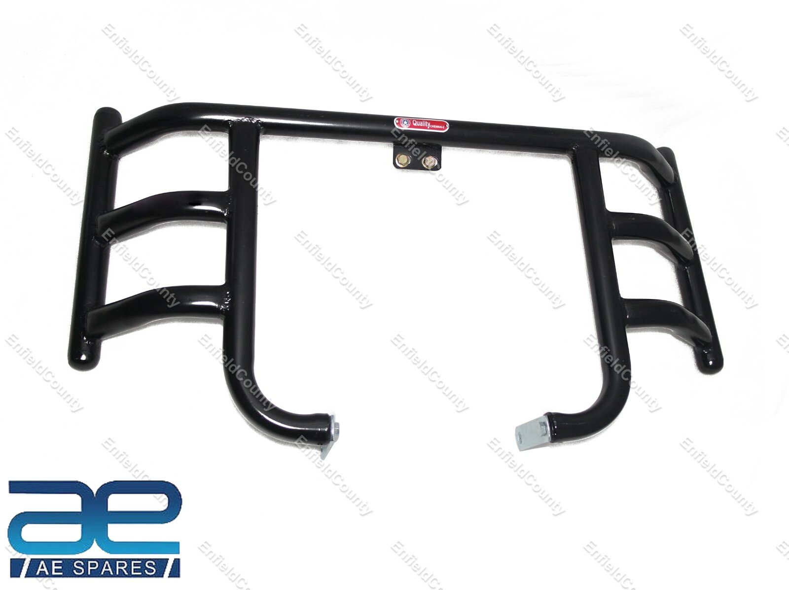 For Royal Enfield Meteor 350cc  Heavy Duty Air Fly Engine Guard Steel Black 