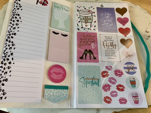 Glam Girl Happy Planner NEW RELEASE 2019 Sticker & Sticky Notes Accessory Book!