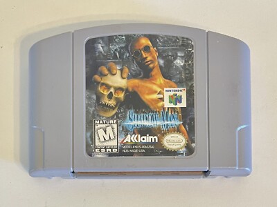 Shadow Man Nintendo N64 Cartridge Only Authentic Tested 