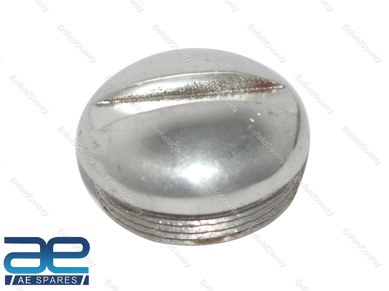 Inspection Plug Cap 57-2166 Polished Aluminum For Triumph BSA 500 650 750  