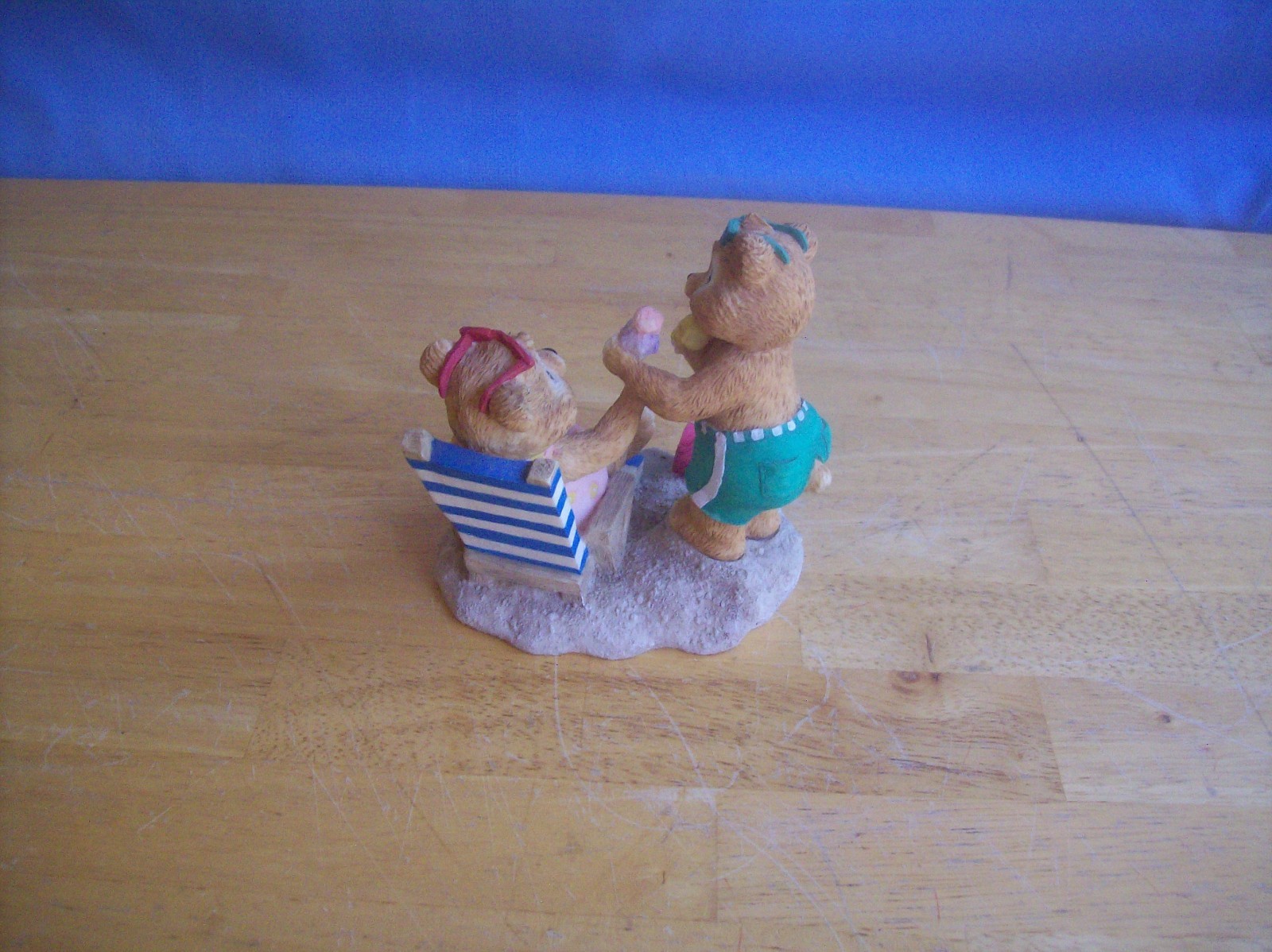 Second Nature Design Bear Seasons Sea Side Bears Figurine