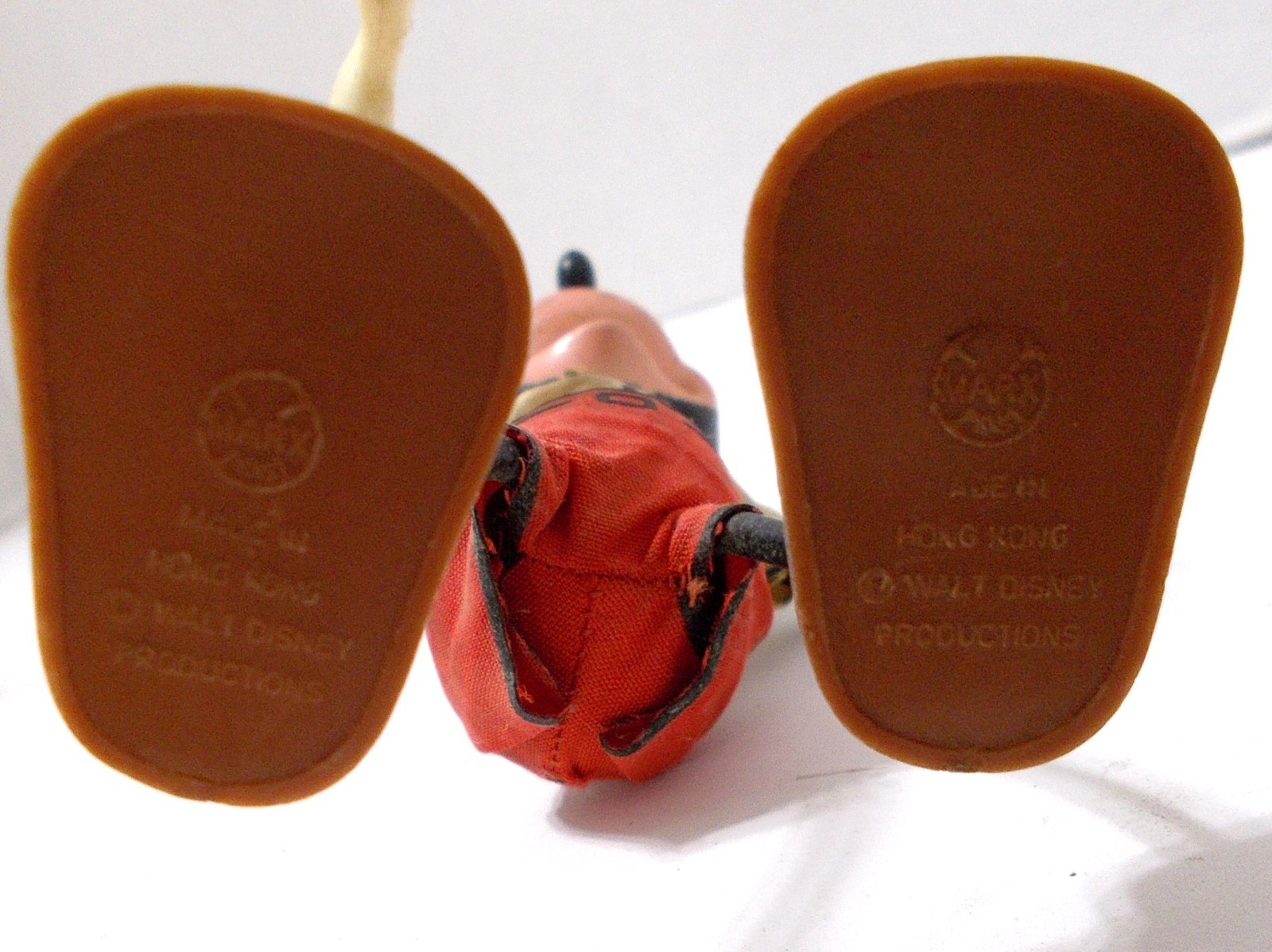 MICKEY MOUSE Figure Vintage Walt Disney Bendy Toy MARX TOYS Hong Kong 5.5